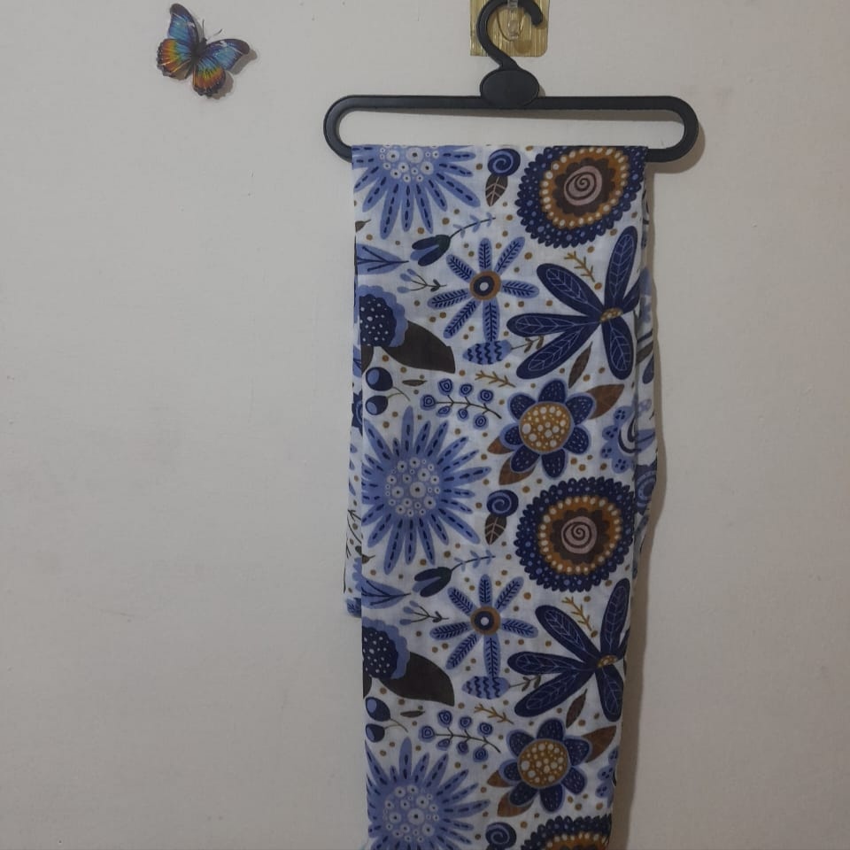 طرحه مطبوعة زهور